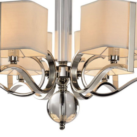 Люстры подвесные — Подвесная люстра Lumien Hall Адельфия LH1047/6P-NK-WT купить в 