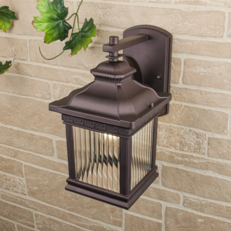 Уличные настенные светильники — Светильник настенный Elektrostandard Sargas D кофе (GL 1027D) купить в 