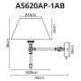 Настенные бра — Бра ARTE Lamp A5620AP-1AB купить в  Настенные бра — Бра ARTE Lamp A5620AP-1AB купить в