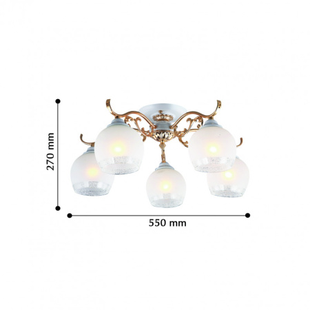 Люстры накладные — Накладная люстра F-Promo 2538-5U купить в 