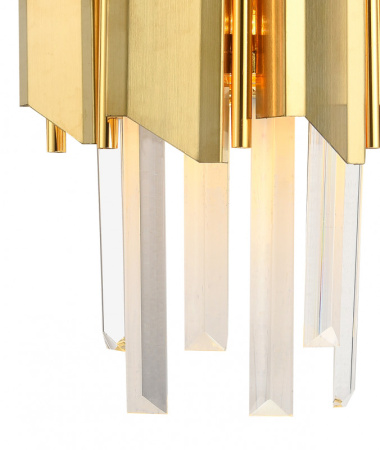 Настенные бра — Бра Natali Kovaltseva DELTA 79005/2W BRASS купить в  Настенные бра — Бра Natali Kovaltseva DELTA 79005/2W BRASS купить в