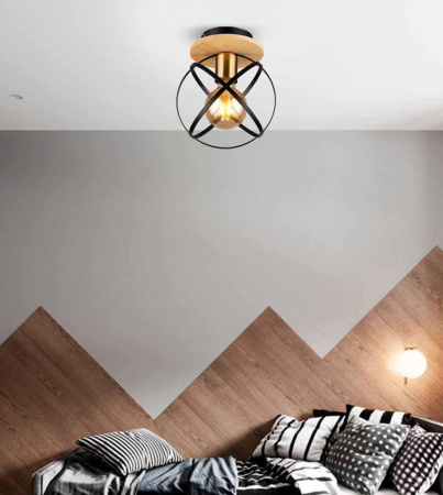 Потолочные светильники — Потолочный светильник Seven Fires Mirna WD3573/1C-BK-AB купить в 