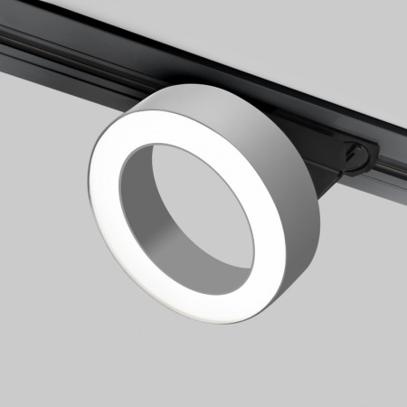 Трековые светильники — Светильник на шине Elektrostandard Spila серебро 12W 4200K (85079/01) однофазный купить в 
