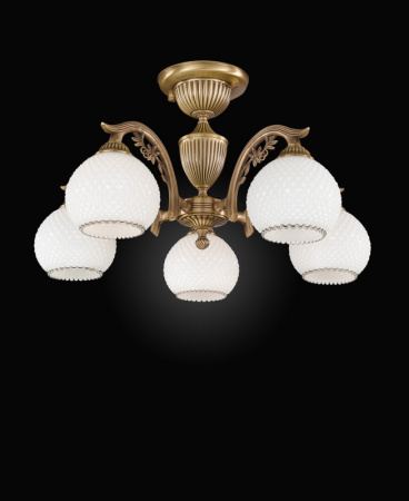 Люстры на штанге — Люстра на штанге Reccagni Angelo PL 8620/5 купить в  Люстры на штанге — Люстра на штанге Reccagni Angelo PL 8620/5 купить в