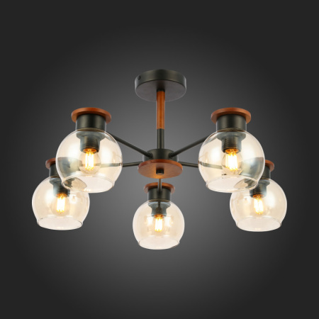 Люстры на штанге — Люстра на штанге Evoluce SLE108102-05 купить в 