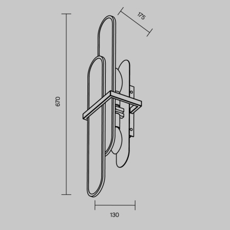 Настенные бра — Бра Maytoni MOD099WL-02G1 купить в  Настенные бра — Бра Maytoni MOD099WL-02G1 купить в