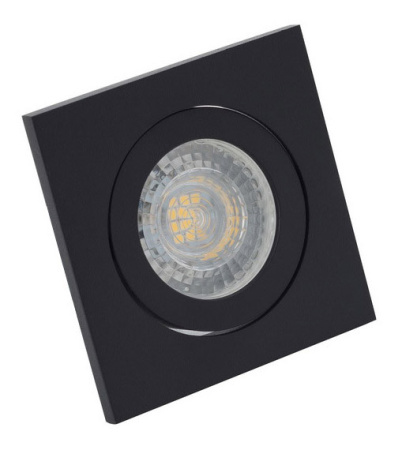 Встраиваемые точечные светильники — Встраиваемый светильник Denkirs DK2016-BK купить в 