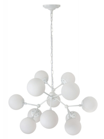 Люстры подвесные — Подвесная люстра Crystal Lux MEDEA WHITE SP12 купить в 