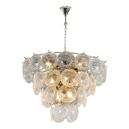 Люстры подвесные — Подвесная люстра iLamp Rockfeller P2549-12 NIC купить в 
