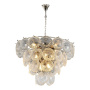 Люстры подвесные — Подвесная люстра iLamp Rockfeller P2549-12 NIC купить в 