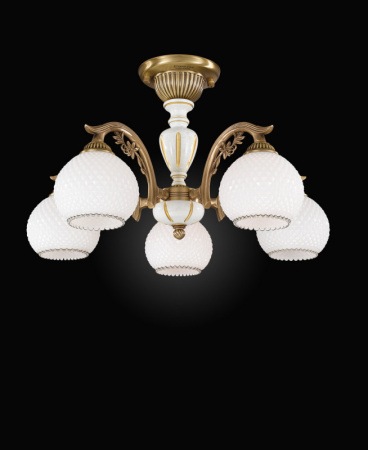 Люстры на штанге — Люстра на штанге Reccagni Angelo PL 8625/5 купить в 