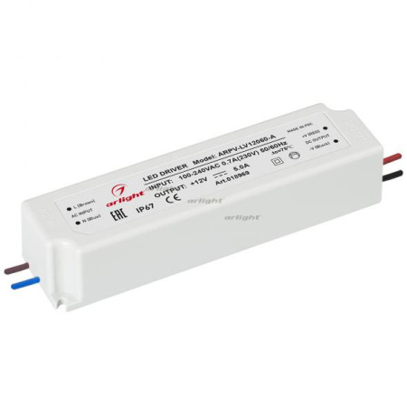 Блоки питания для светодиодных лент — Блок питания для светодиодной ленты Arlight 018969 купить в 