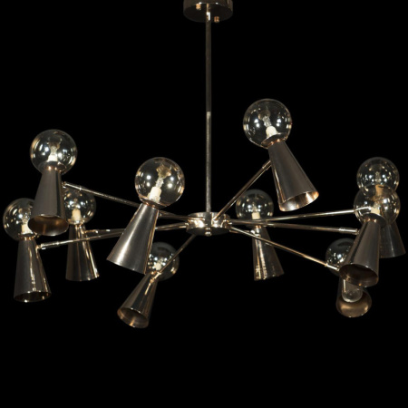 Люстры на штанге — Люстра на штанге LOFT IT 10046/10 Gold купить в 