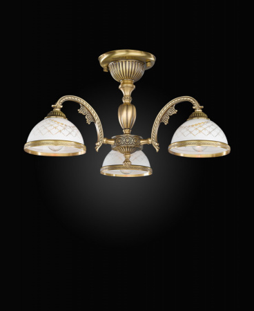 Люстры на штанге — Люстра на штанге Reccagni Angelo PL 7022/3 купить в 