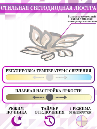 Люстры накладные — Накладная люстра Natali Kovaltseva LED LAMPS 81216 купить в  Люстры накладные — Накладная люстра Natali Kovaltseva LED LAMPS 81216 купить в