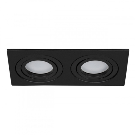 Встраиваемые точечные светильники — Встраиваемый светильник ARTE Lamp A2168PL-2BK купить в 