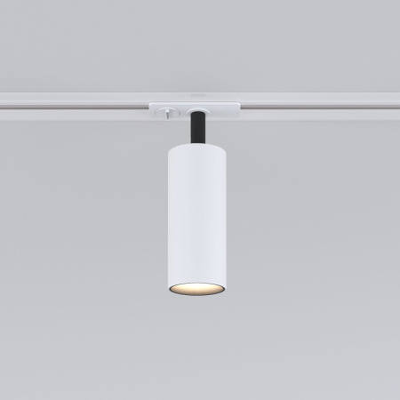Трековые светильники — Светильник на шине Elektrostandard Diffe белый/черный/10W 4200K (85152/01) однофазный купить в 