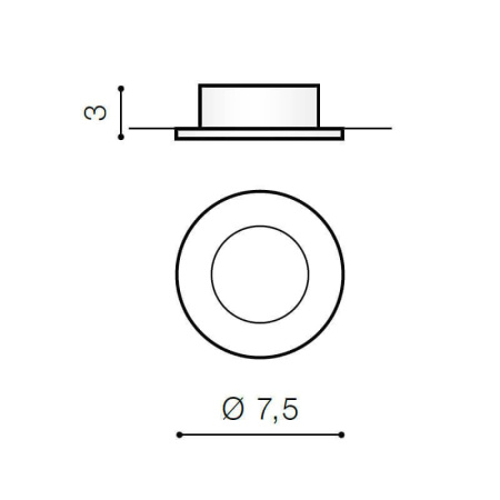 Cветильники потолочные встраиваемые — Встраиваемый светильник Azzardo Ivo AZ0759 купить в  Cветильники потолочные встраиваемые — Встраиваемый светильник Azzardo Ivo AZ0759 купить в