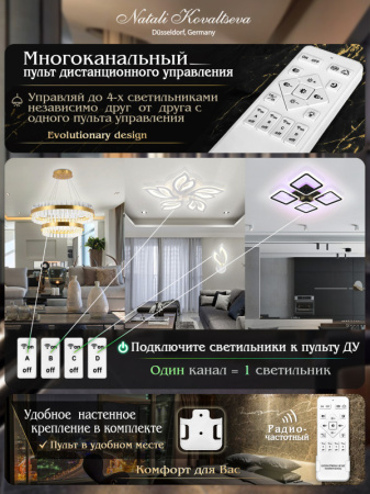 Люстры накладные — Накладная люстра Natali Kovaltseva INNOVATION STYLE 83141 купить в  Люстры накладные — Накладная люстра Natali Kovaltseva INNOVATION STYLE 83141 купить в
