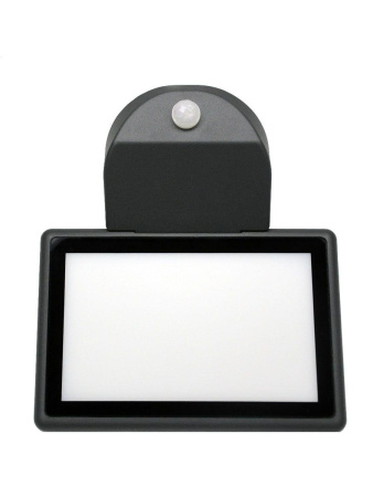 Свет для улицы — Уличный настенный светодиодный светильник Elvan PJ-1516/1-18W-WW-Gr купить в 