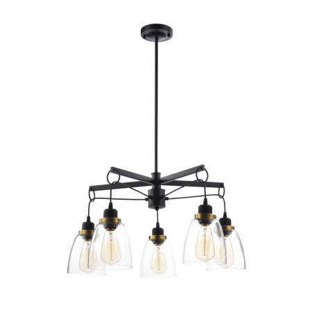 Люстры на штанге — Люстра на штанге Freya FR4167-PL-05-BL купить в 