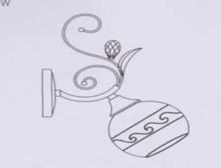 Потолочные люстры — 02940/1W (2656) золото купить в 