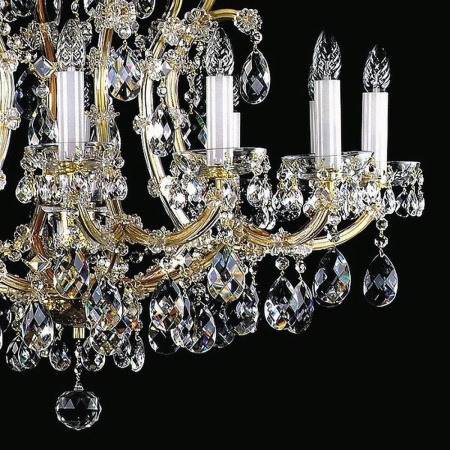 Люстры подвесные — Подвесная люстра Artglass Maria Terezia 12 Vachtle CE купить в 