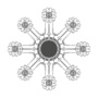Люстры подвесные — Подвесная люстра Lightstar 790114 купить в  Люстры подвесные — Подвесная люстра Lightstar 790114 купить в