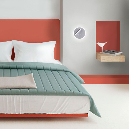 Споты — Спот Elektrostandard Tera LED серебро (MRL LED 1014) купить в 