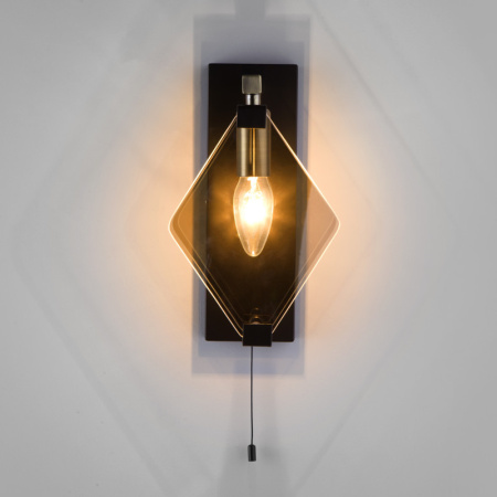 Настенные бра — Бра Eurosvet 60116/1 черный купить в  Настенные бра — Бра Eurosvet 60116/1 черный купить в