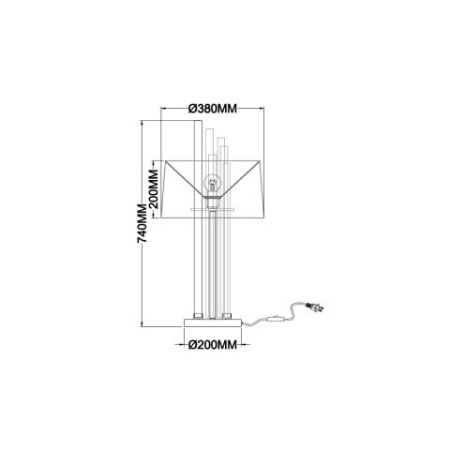Настольные лампы — Настольная лампа Vele Luce VL1314N01 купить в 