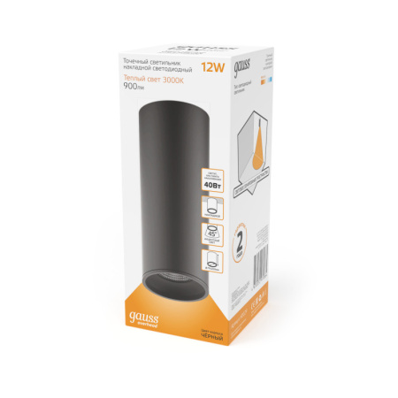 Накладные точечные светильники — Накладной светильник Gauss HD029 купить в 