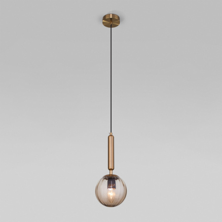 Подвесные светильники — Подвесной светильник Eurosvet 50208/1 янтарный купить в 