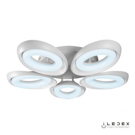 Свет для дома — Потолочная люстра iLedex Fancy FS-011-X5 120W WH купить в  Свет для дома — Потолочная люстра iLedex Fancy FS-011-X5 120W WH купить в
