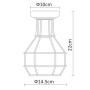 Накладные точечные светильники — Накладной светильник ARTE Lamp A9182PL-1WH купить в  Накладные точечные светильники — Накладной светильник ARTE Lamp A9182PL-1WH купить в