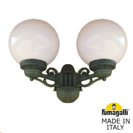 Уличные настенные светильники — Светильник настенный Fumagalli G25.141.000.VYF1R купить в 