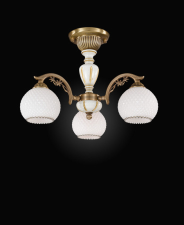 Люстры на штанге — Люстра на штанге Reccagni Angelo PL 8625/3 купить в 