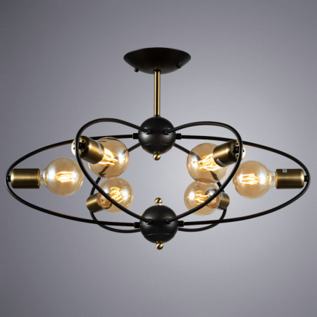 Люстры на штанге — Люстра на штанге ARTE Lamp A1963PL-6BK купить в  Люстры на штанге — Люстра на штанге ARTE Lamp A1963PL-6BK купить в