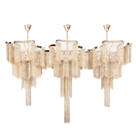 Люстры каскадные — Каскадная люстра LOFT IT 10208/1400R Gold купить в  Люстры каскадные — Каскадная люстра LOFT IT 10208/1400R Gold купить в