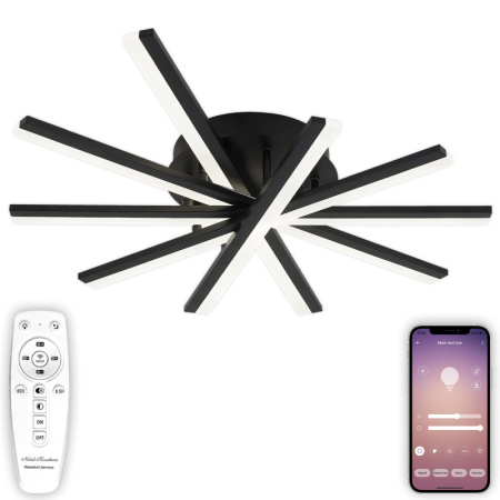 Люстры накладные — Накладная люстра Natali Kovaltseva LED LAMPS 81174 купить в 