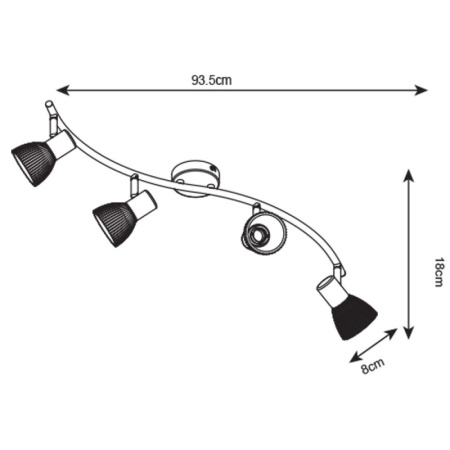 Споты — Спот ARTE Lamp A5062PL-4SS купить в  Споты — Спот ARTE Lamp A5062PL-4SS купить в