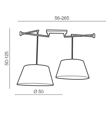Подвесные светильники — Подвесной светильник Azzardo Natalia AZ1923 купить в 