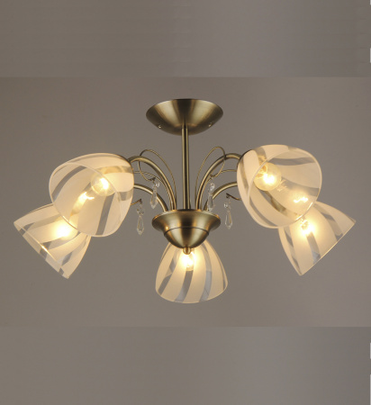 Потолочные люстры — 3006/5 бронза купить в 