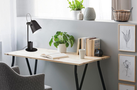 Настольные лампы — Настольная лампа Kanlux RAIBO E27 B 36280 купить в 