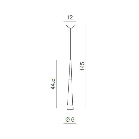 Подвесные светильники — Подвесной светильник Azzardo Brina 1 AZ0954 купить в 