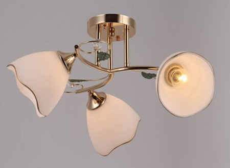 Потолочные люстры — 02934/3 (2650) золото купить в 