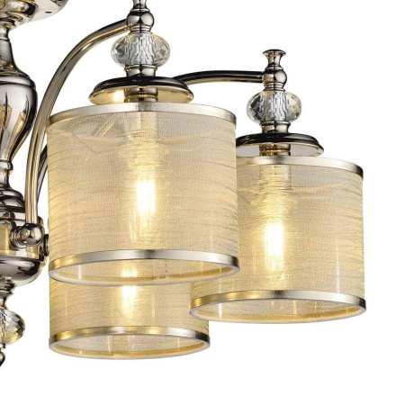 Потолочные люстры — Потолочная люстра Lumien Hall Джилио LH1051/6C-NK-GZ купить в 