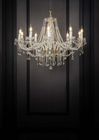 Люстры подвесные — Подвесная люстра Maytoni DIA019-10-G купить в 