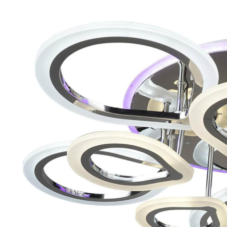 Потолочные люстры — Потолочная светодиодная люстра Seven Fires Никелино 75362.01.03.10 купить в  Потолочные люстры — Потолочная светодиодная люстра Seven Fires Никелино 75362.01.03.10 купить в