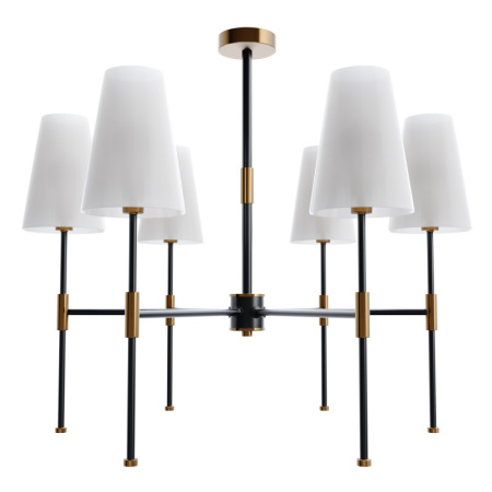 Люстры на штанге — Люстра на штанге Freya FR5196PL-06BBS купить в 